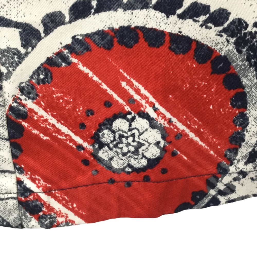 St. John Sport High-Rise Patchwork Pattern Pants - image 5